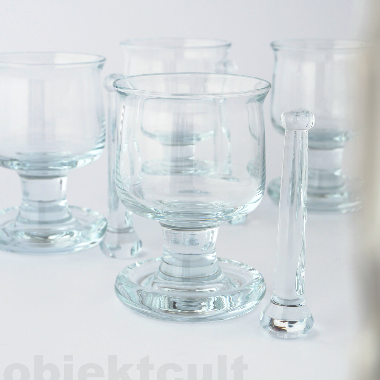 drinkingglass, Trinkglas, manufacturer: Holmegaard, design: Michael Bang, 1973